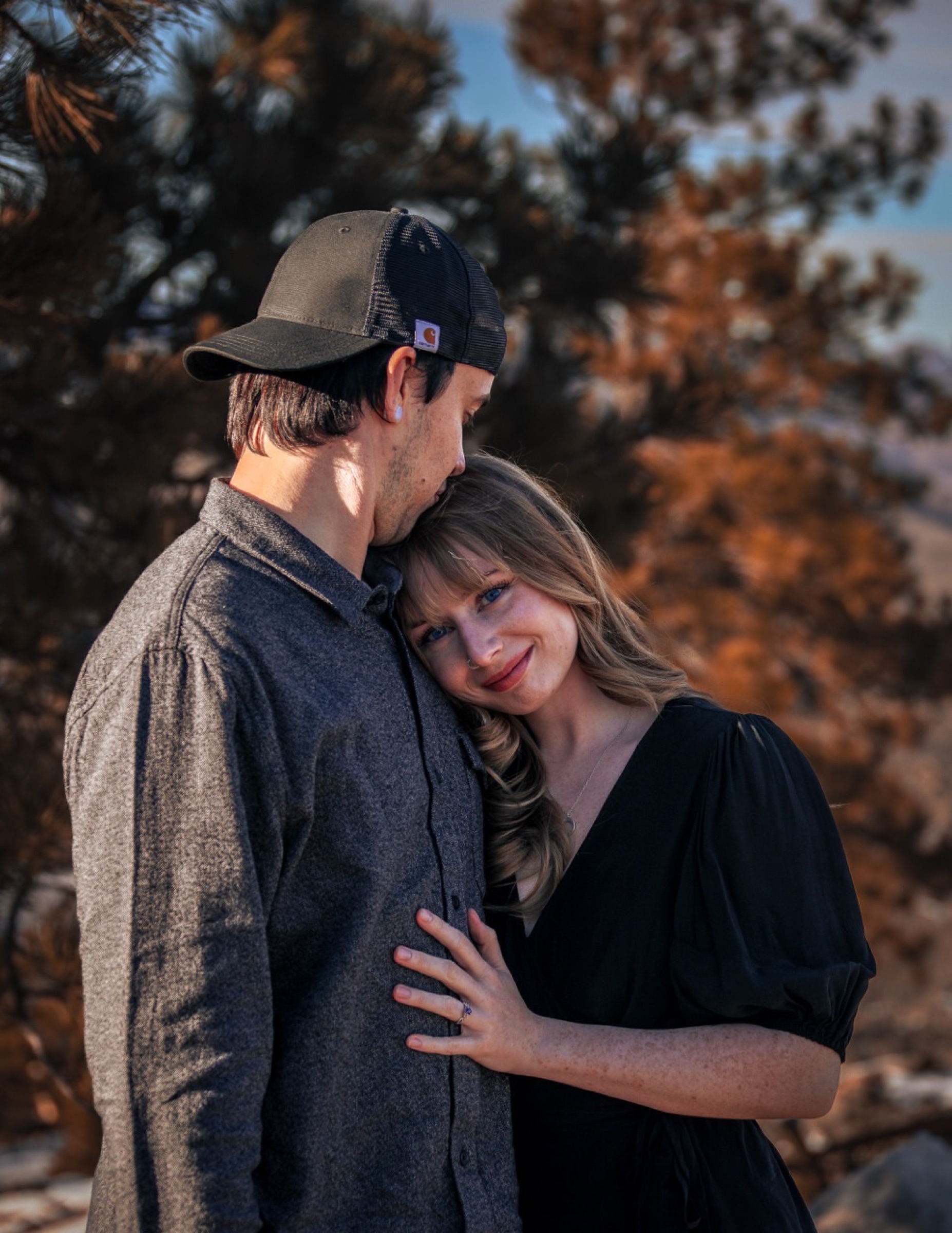 Engagement couples photography Austin Texas mountains